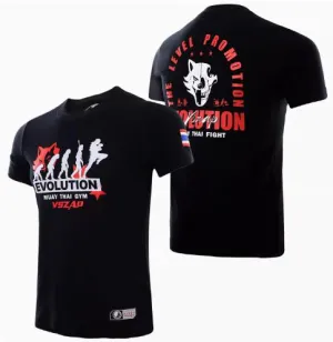 Vszap Evolution VT032 Muay Thai Boxing T-Shirt S-4XL Black