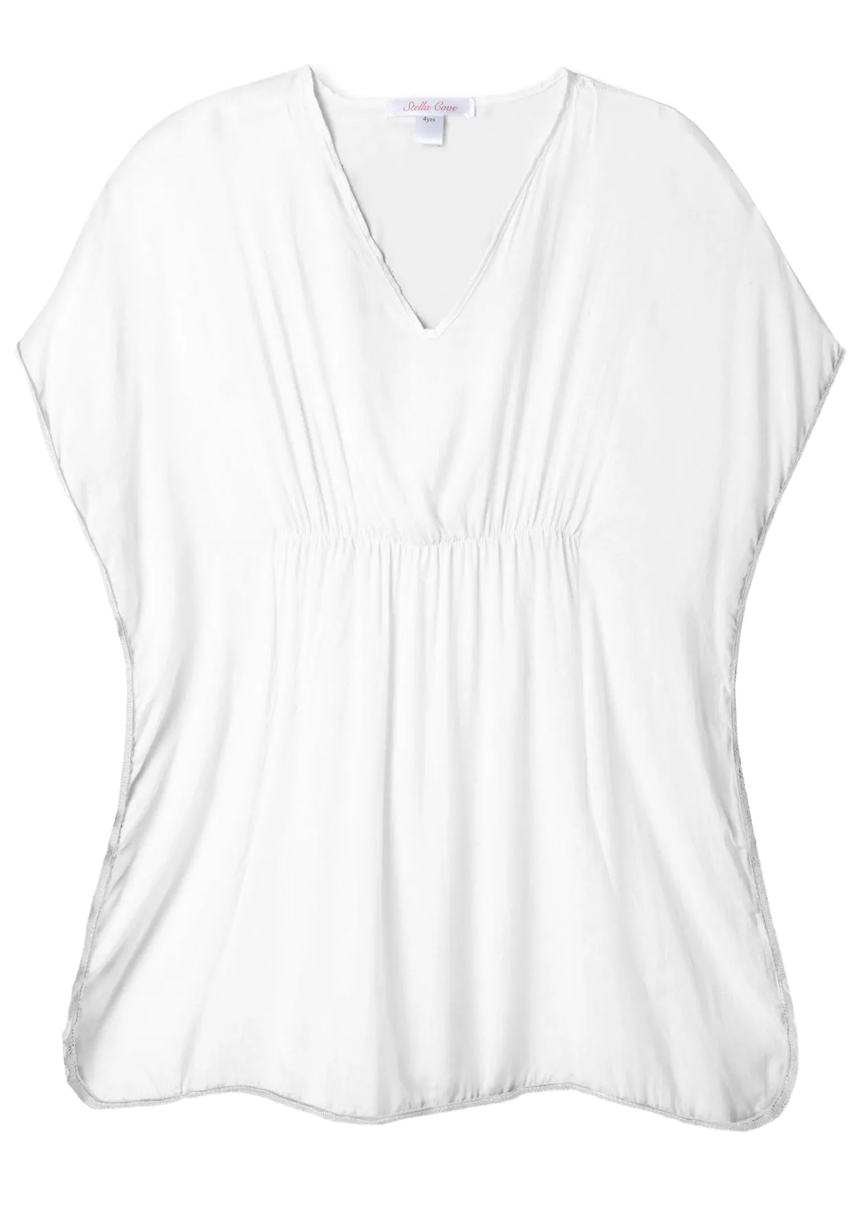 White Beach Cover-up Poncho