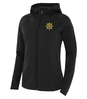 Windsor Yacht Club Ladies Hooded Yoga jacket with Embroidered Logo