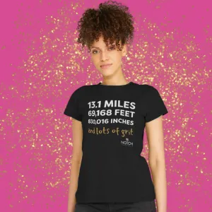 Women's Half Marathon Grit T-Shirt